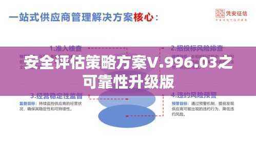 安全评估策略方案V.996.03之可靠性升级版