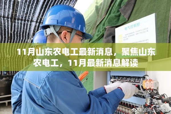 山东农电工聚焦,11月最新消息解读