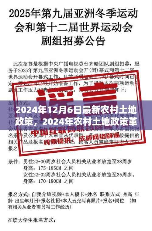 2024年农村土地政策革新及其深远影响