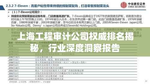 上海工程审计公司权威排名揭秘,行业深度洞察报告