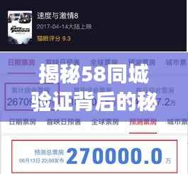 揭秘58同城验证背后的秘密,持续探讨背后的真相
