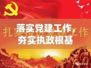 落实党建工作,夯实执政根基,筑梦新时代