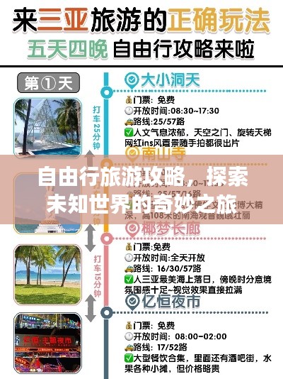 自由行旅游攻略,探索未知世界的奇妙之旅