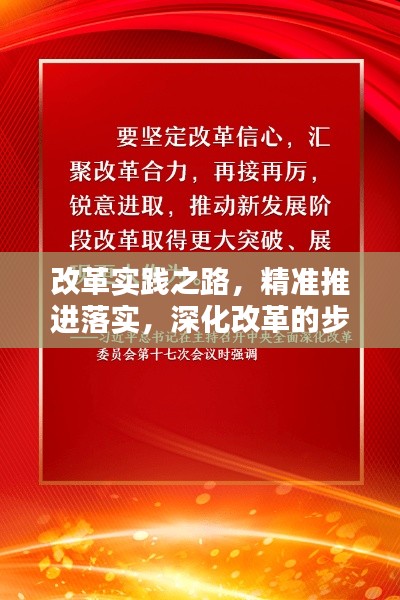 改革实践之路,精准推进落实,深化改革的步伐坚定前行