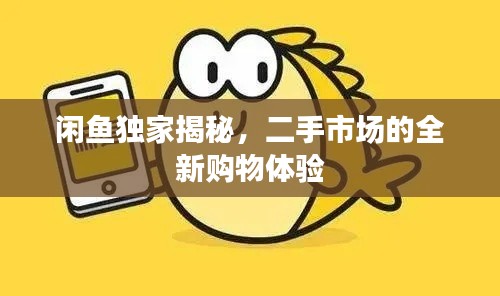 闲鱼独家揭秘，二手市场的全新购物体验