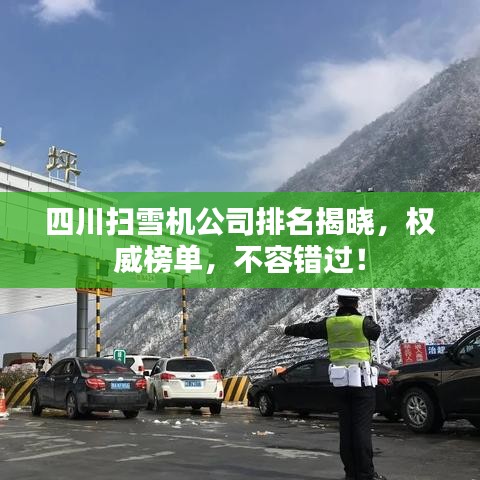 四川扫雪机公司排名揭晓，权威榜单，不容错过！